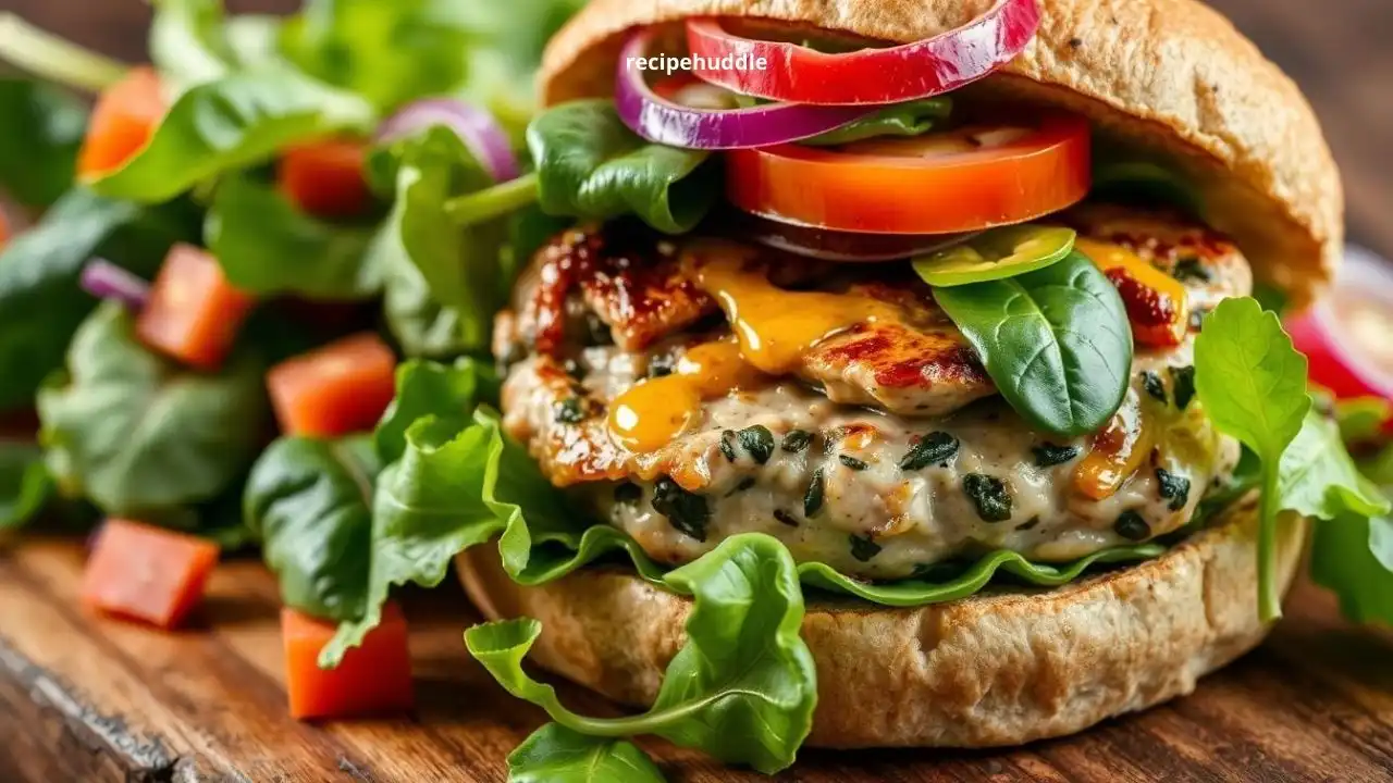 Turkey and Spinach Burgers
